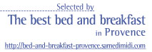 samedimidi : The best bed and breakfast in Provence